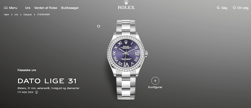 Hvad koster et Rolex Datejust ur?
