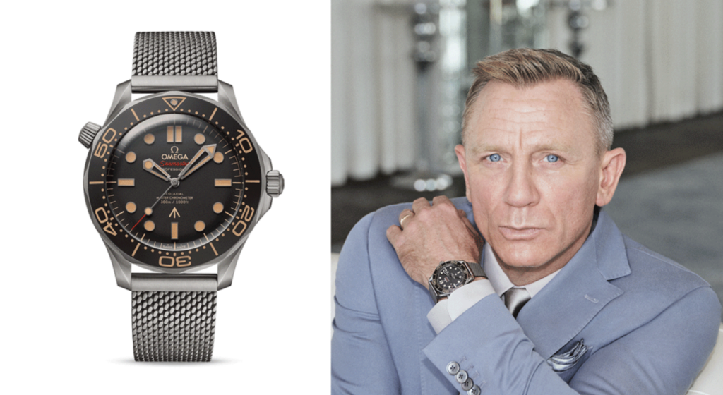 James Bond uret i "No Time To Die" (2021) – Diver 300MCO Axial Master Chronometer 42 mm (007 Edition)